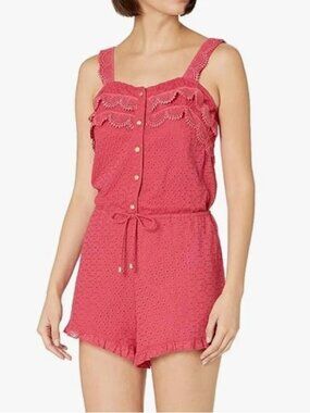 Sperry Eyelet Ruffle Romper
